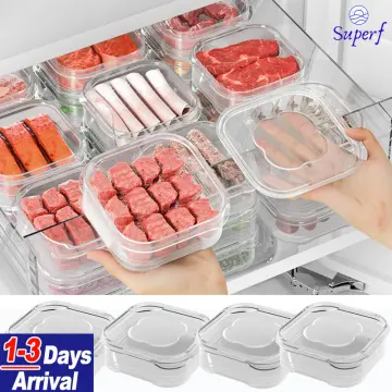 1pcs Kitchen Storage Box With Lid Small Plastic Containers Food