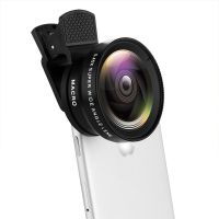 2in1 Fisheye Phone Lens 0.67X Wide Angle Zoom Fish Eye Macro Lenses Camera Kits With Clip Lens On The Phone For Smartphone