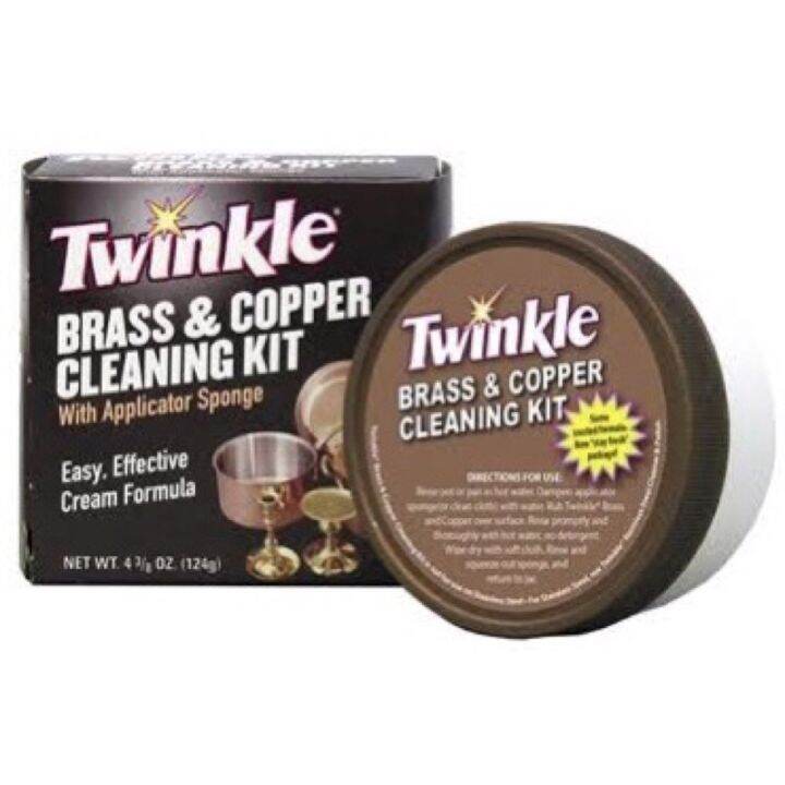 Twinkle Silver cleaner Polish kit with applicator sponge / Twinkle