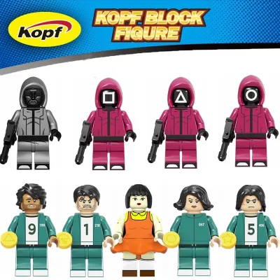 123เกมของขวัญวันเกิดการศึกษาของเล่นสำหรับเด็ก DIY อาคารบล็อก Minifigures อิฐภาพยนตร์