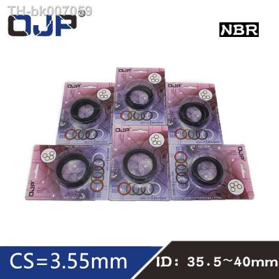 ♗  O ring Waterproof NBR seal O ring Boxed nitrile rubber  Gask thickness CS 3.55mm ID35.5/36.5/37.5/38.7/40mm