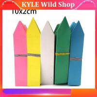 KYLE Wild Shop 100Pcs Garden Plant Labels Plastic Plant Tags Nursery Markers Flower Pots Labels Tray Mark Tools 5 Colors Garden Tool