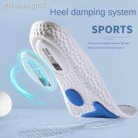 Sport Shoes Insoles Men Woman High Elasticity Shock-Absorbing Running Insole for Feet Non-Slip Baskets Shoe Pads