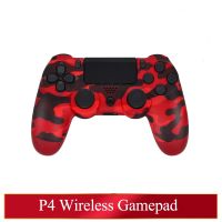 【DT】hot！ Vibration Game Controller PS4 Bluetooth Joystick USB 6Axis Joypad Handle