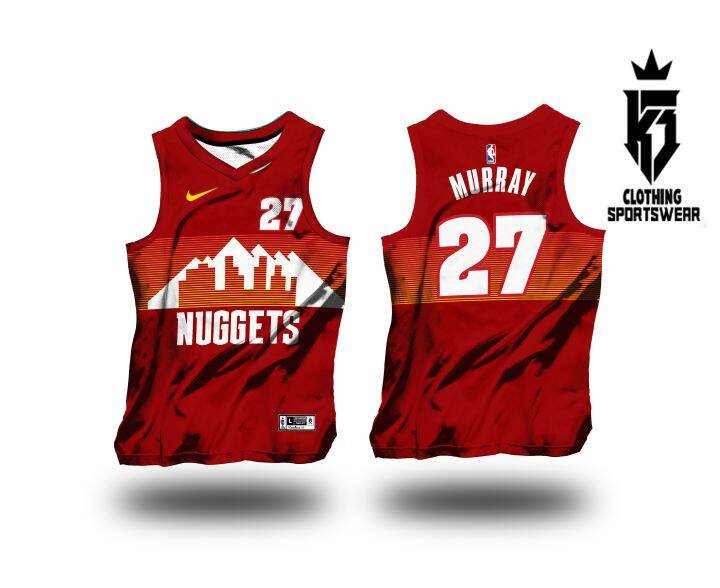 NUGGETS RED FULL SUBLIMATION JERSEY | Lazada PH