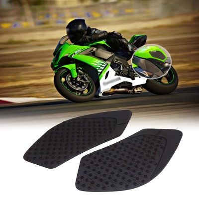 สำหรับคาวาซากิ ZX-10R ZX10R สติกเกอร์2010 2008 2009แผ่นถังน้ำมันกันลื่นที่ยึดเข่าแก๊สด้านข้างอุปกรณ์เสริมรถจักรยานยนต์10R ZX