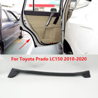 สำหรับ Toyota Land Cruiser Prado 150 LC150 2010-2020ยางสีดำรถด้านหลังซ้ายขวาด้านข้างประตูแถบซีลกันน้ำ