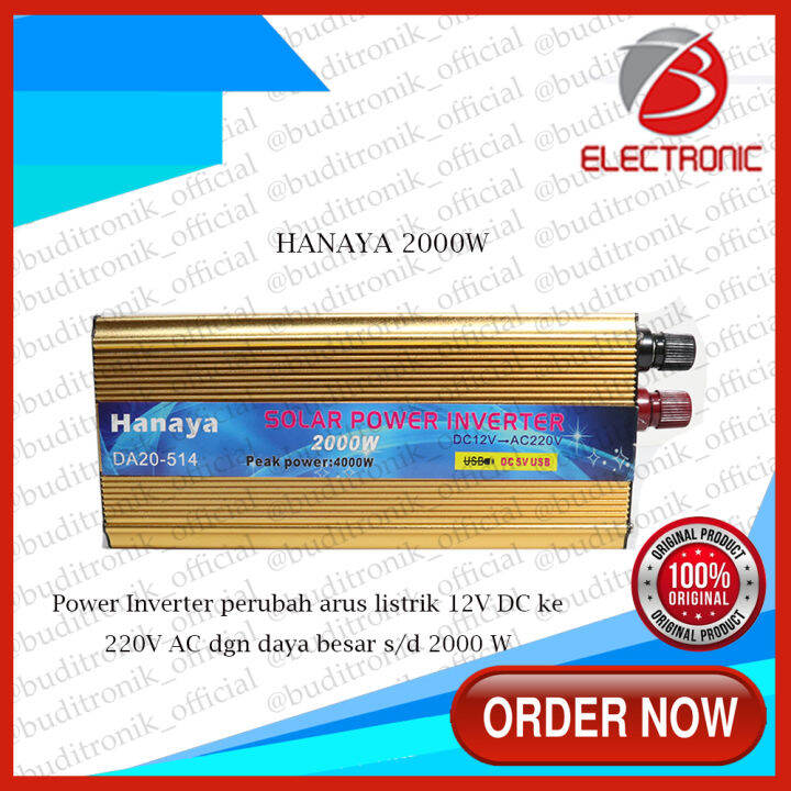 inverter hanaya 2000 watt