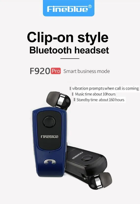 berouw hebben Schatting Archeologie Fineblue F920 Bluetooth Headset Earphone Fineblue F920 Wireless Headset -  F920 Pro - Aliexpress | Lazada Singapore