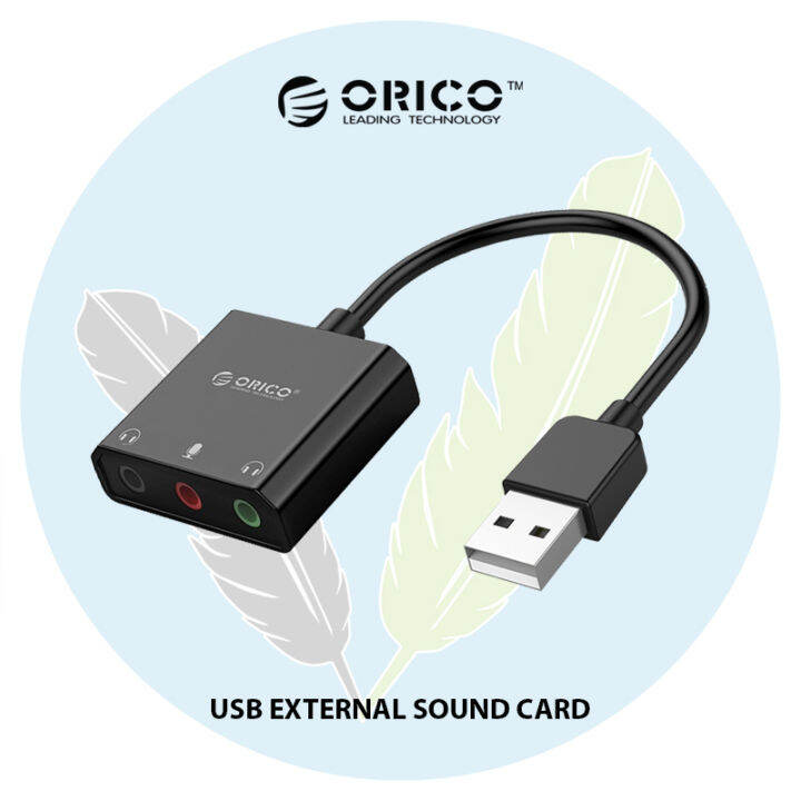 Orico SKT3 (Multifunction USB External Sound Card) Lazada Indonesia