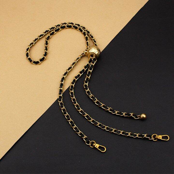 bamader-chain-strap-round-bead-decoration-bag-chain-belt-strap-high-quality-metal-chain-replacement-luxury-brand-chain-bag-strap