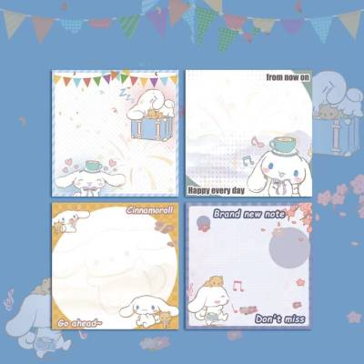 Sanrio Cinnamon Post it notes Cartoon Simple Sticky Notes Tearable Student High Appearance Decoration Memo Paper