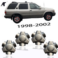 ฝาครอบดุมล้อ4X ใหม่สำหรับ Nissan Pathfinder 1998-2002ฝาครอบดุมล้อศูนย์ล้อ OEM #40342-5W515