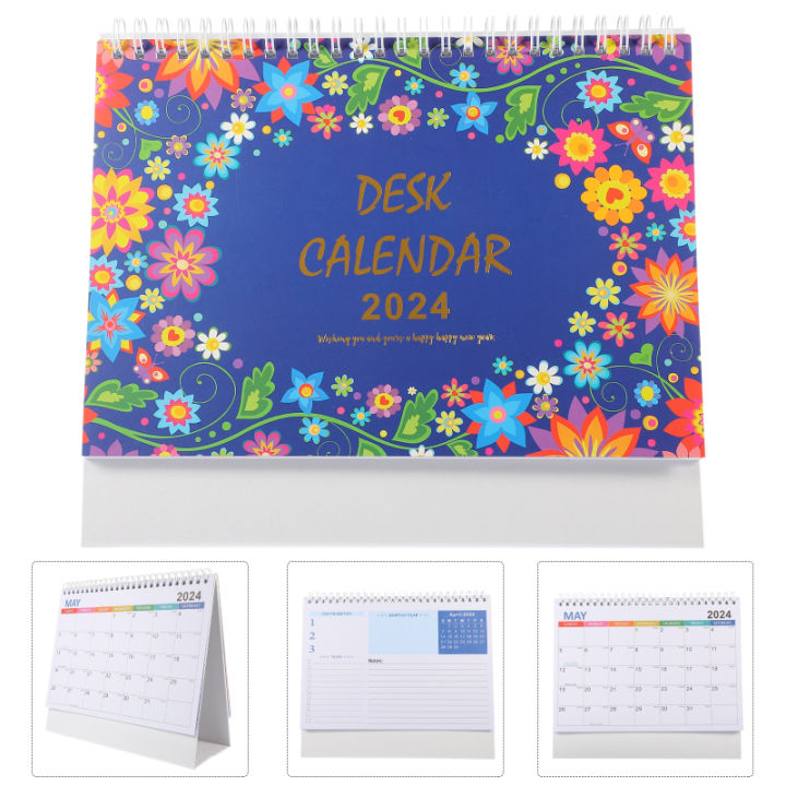 Chaoshihui Small Desk Calendar 2024 Adviento To Do List Notes Flipping