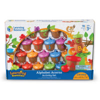 Alphabet Acorns Activity Set 78 Pieces ( Age 3+ ) : Learning Resources