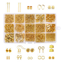 A Set Alloy Jewelry Making Kit Jewelry Making Tools Copper Wire Spacer Beads Crimp beads Earring Hooks handmade Craft Supplies