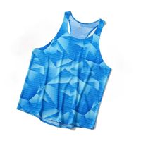 Summer New Men 39;s Vest Sleeveless Loose Quick-drying Breathable Running Training Fitness Sports Vest Tank Tops Mens Clothing