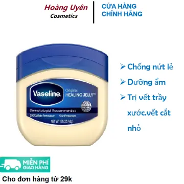 Vaseline dưỡng ẩm môi của Mỹ 100% Pure Petroleum Jelly Original ,sáp dưỡng  ẩm vaseline chính hãng tại Elly Đặng | Shopee Việt Nam
