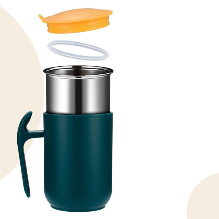 แก้วกาแฟความจุมากถ้วยน้ำร้อน-mug-baja-tahan-karat-304ถ้วย304-mug-baja-tahan-karat-ถ้วยมีฝาปิดถ้วยกาแฟนมลบได้ล้างได้แก้วเหยือกนมกาแฟถ้วยชาล้างได้แก้วมัคของขวัญกาแฟชาล้างได้