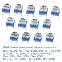 【CW】 10pcs Rm065 Rm 065 Potentiometer Variable Resistor 200 500 1k 2k 5k 10k 20k 50k 100k 200k 500k 1m Ohm Trimpot Trimmer