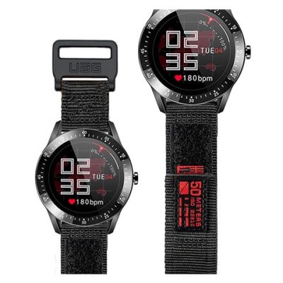 g2ydl2o Uag Velcro สายนาฬิกาข้อมือ ไนล่อน ซิลิโคน 20 มม. 22 มม. เหมาะสําหรับ Samsung Huawei Watch Galaxy Watch Huawei นาฬิกาข้อมือผู้ชาย ผู้หญิง