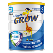 Sữa Abbott Grow 3 900g 1-2 tuổi