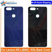 For Lenovo K9 Battery Cover Back Glass Panel Rear Door Case For Lenovo K5S Battery Cover L38043 Back Cover