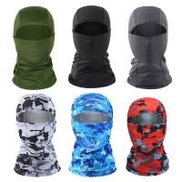 ℗♣▨ Tactical Balaclava Face Mask Summer Cooling Neck Gaiter Hiking Scarves Men Motorcycle Cycling Helmet Hood Sun Protection Bandana