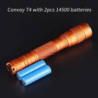 Convoy T4 flashlight  with 14500 battery inside 13 groups Rechargeable  Flashlights