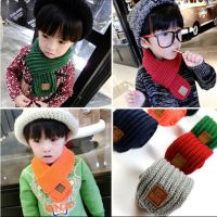 KENAIDOO Neckerchief Accessories Knitting Shawl Neck Warmer Knitted Wool Kids Scarf