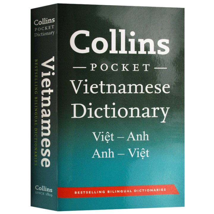 Authentic Collins portable Vietnamese Vocabulary Dictionary English