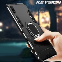 KEYSION เคสสำหรับ Xiaomi เกราะกันกระแทก Redmi 7A 8 8A Note 7 Pro K20ตั้งได้ฝาครอบโทรศัพท์สำหรับ A3 Mi 9T 9 Lite