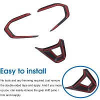 For Chevrolet Seeker Trax 2023 2024 Car Steering Wheel Cover Trim Decorative Interior Supplies Parts