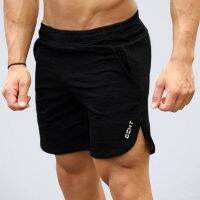 Mens Summer cotton fitness shorts Casual gyms Bodybuilding