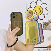 เคสใส่โทรศัพท์สำหรับ Realme C53ใหม่ฝาครอบซิลิโคนโปร่งแสง OPPO REALMEC53 2023พร้อมสายรัดสำหรับกล้องถ่ายรูปปกป้องกันกระแทกเคสนิ่ม