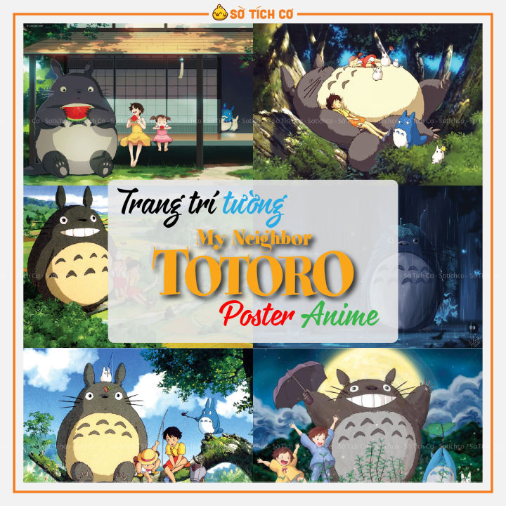 Original My Neighbour Totoro Anime Poster