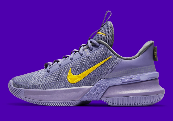 Nike Lebron Ambassador 13 Yellow Purple Basketball Shoes/Sneakers-Free  NBAsocks