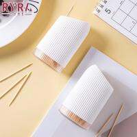 280pcs/bottle Portable Double-headed Bamboo Toothpick Holder Pocket Toothpick Dispenser Toothpick Storage Box Kitchen Supplies