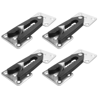 Sectional Couch Connector, 4 Pcs Metal Sofa Joint Snap Alligator Style Sectional Couch Connector