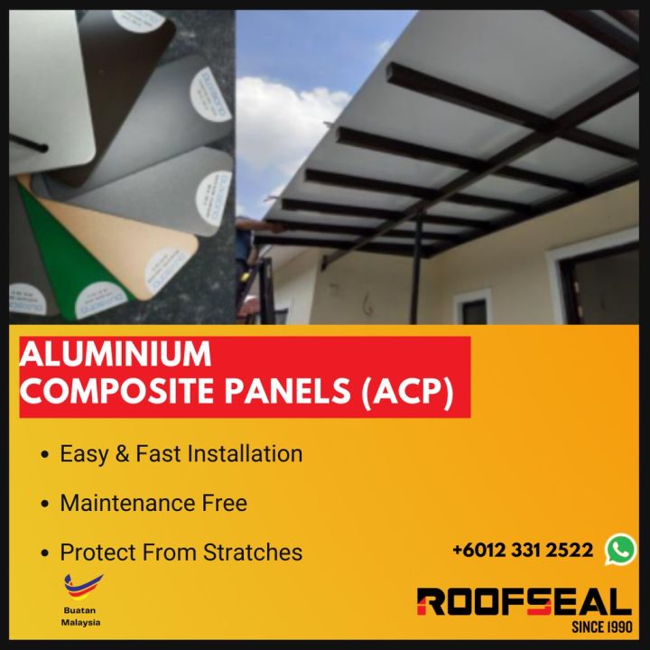 ACP Awning Roofing Sheet | 4mm Aluminium Composite Panel for Roofing ...