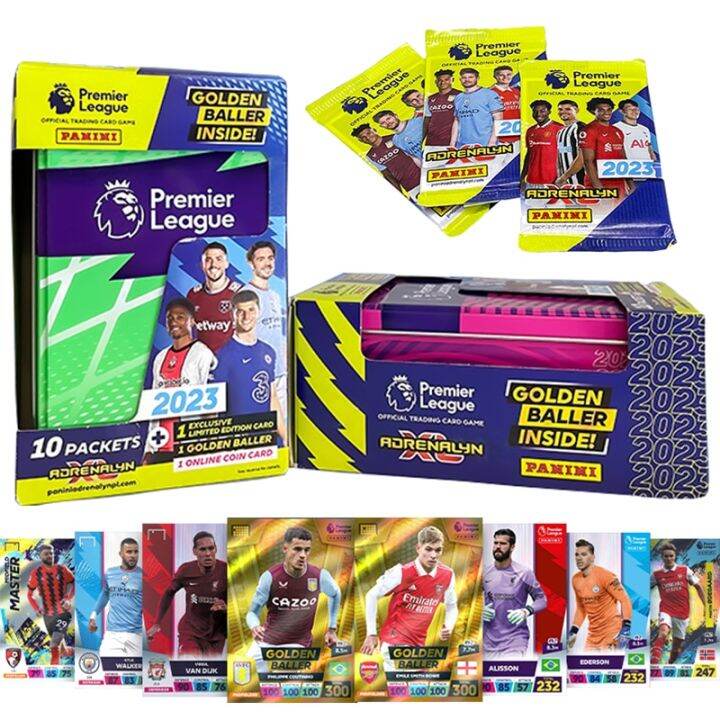 2023 Genuine Panini Premier League Cards Box Official Adrenalyn XL