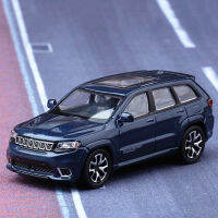 Diecast โลหะผสม1:64 Scale Grand Cherokee Trackhawk รถรุ่นของเล่นคอลเลกชัน Boy Static จอแสดงผลเครื่องประดับของขวัญของที่ระลึก