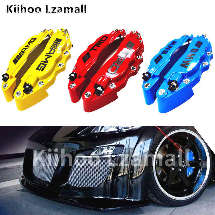 4PCS Auto 3D Alloy Caliper Cover Wheel Trim Brake Cover Metal Caliper