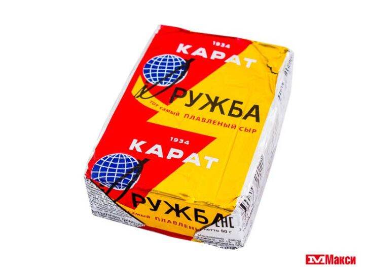 КАРАТ Сырок плавленный ДРУЖБА 90грамм | Lazada.co.th