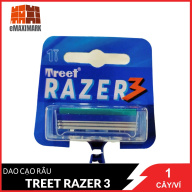 HCMDao cạo Treet Razer 3 Dao cạo râu xanh dương 1 cây thumbnail
