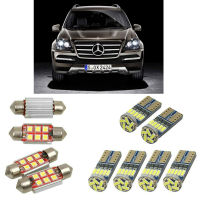 Interior led Car lights For gl class x164 bulbs for cars License Plate Light 6pc