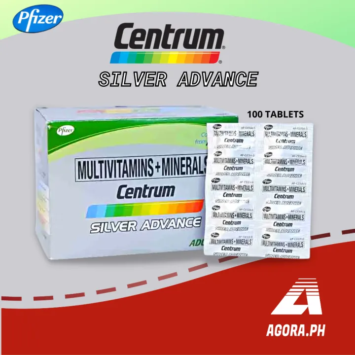 Centrum Silver Advance for Adults 50 plus Multivitamins and Minerals