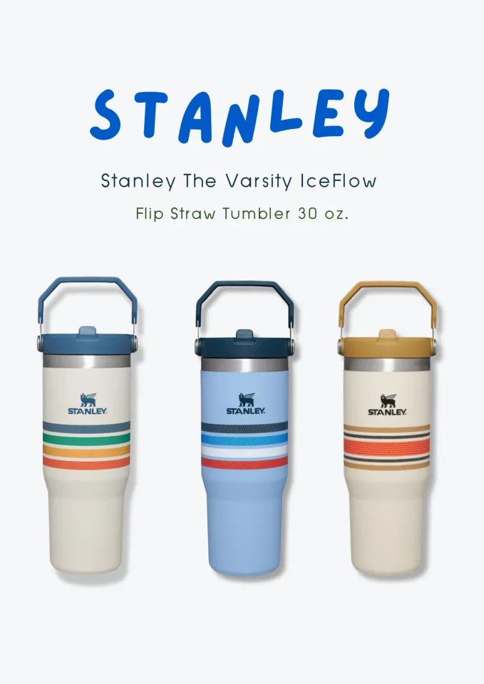Stanley 30 Oz. IceFlow Tumbler with Flip Straw - Varsity