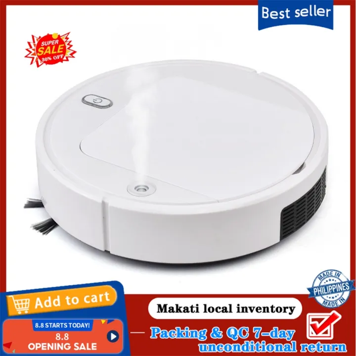 【Spot in Manila】Spray Smart Automatic Cleaning Robot 3 In 1 Household ...