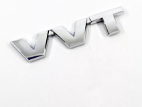 ราคาต่อชิ้น โลโก้ ติดด้านข้าง ซูซุกิ สีเงิน ABS VVT Letter Logo Car Auto Side Rear Emblem Badge Sticker For SUZUKI VVT